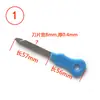 Tear de espátula, tear a jato d'água, enfiamento de liços, ferramentas para puxar quadros, enfiamento de liços, fixador de botão, faca para inserir quadros, faca de inserção de peça única.