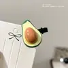 Pinza para el Cabello Divertida y Original de Fruta Durian 3D para Flequillo Lateral Accesorio para el Cabello Infantil
