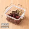 Frascos de Almacenamiento Transparentes para Cocina de Venta Caliente, Frascos Sellados, Cajas de Almacenamiento para Frutas Secas y Té de Flores, Cajas de Almacenamiento Selladas a Prueba de Humedad para Granos y Especias