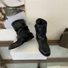 Botas de tornozelo versáteis empilhadas para parecerem finas 2026 combina com saias vintage nova tendência botas plissadas de moda para mulheres outono e inverno