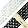 Fabricante de Banda Elástica Suministra Cinta de Ola Plateada de 5.1 cm, Accesorios Textiles de Diseño Personalizado de Ola de 5 Filas, Cinta Ancha en Stock
