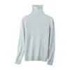Suéter de Cuello Alto Base 30% Lana 70% Lana de Oveja para Mujer, Ropa Interior Cálida de Otoño, Suéter con Cuello de Pelo, Directo de Fábrica