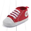 Tênis de Lona Estilo Primavera e Outono para Meninos e Meninas de 0 a 1 Ano, Tênis de Bebê Antiderrapante com Cadarço, Sapatos de Solado Macio, Leves e Protetores para os Pés