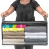 Amazon Bolsa de Almacenamiento No Tejida Caja para Guardar Edredones Plegable Organizador de Armario para Ropa a Prueba de Polvo y Humedad