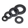 Arandela plana de acero inoxidable 304 negra M1.6-M20 Junta agrandada Junta de tornillo Huashi Meson