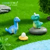 Novo produto transfronteiriço: Figuras Realistas de Dinossauros Animais Pequenos, Acessórios de Decoração de Jardim DIY, Pequenos Enfeites de Micro-Paisagem