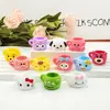 Nuevo Taza de Caricatura Dulce Caricatura DIY Gel de Crema Funda para Teléfono Llavero Creativo Accesorios para Pasador de Pelo