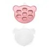 Popular Herramienta de Alimentación de Frutas y Verduras para Bebés de Amazon, Silicona de Grado Alimenticio, Alimentador de Frutas, Mordedera para Bebés
