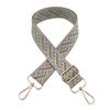 Nueva correa ancha de jacquard cruzado de 3.8 cm, correa larga gruesa para reducir la carga, correa de repuesto cruzada, accesorios para bolso de mujer
