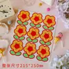 Cartão de Flor de Desenho Animado com Pirulito Cartolina Texto de Bênção Inspiradora Cartão de Cumprimentos Mensagem de Encorajamento Cartão Decorativo para Estudantes Cartão de Inserção Exquisito