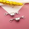 Conjunto Misto de 10 Fechos Magnéticos Cilíndricos Dourados, Fechos Magnéticos Esféricos, Fechos de Pulseira, Fechos Lagosta para Joias e Brincos DIY