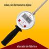 Pino portátil display digital termômetro digital eletrônico temperatura do solo palheiro palha pilha de palha de trigo pilha de palha termômetro de pilha de grãos