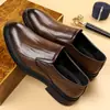Zapatos de Boda Británicos de Cuatro Estaciones sin Cordones para Novios, Zapatos Casuales de Cuero, Zapatos de Vestir Formales de Negocios para Hombre