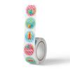 Explosiones de Amazon Feliz cumpleaños Feliz cumpleaños Adhesivo Etiqueta Adhesiva Redonda Sellado Pegatina Decorativa