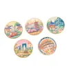 Venta al por mayor de Insignias Conmemorativas de Ciudades Chinas, Beijing, Suzhou, Nanjing, Shanghái Regalos Culturales y Creativos de Viaje, Monedas Conmemorativas, Hecho a Medida