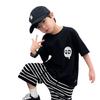 Camiseta de Manga Corta de Algodón Puro para Niños y Niñas Verano 2026 Nuevo Estilo Tallas Pequeñas y Medianas para Niños Manga Corta Bebé Dibujos Animados Top para Niños Camiseta