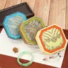 Caja de Joyería Octagonal Bordada Estilo Chino Personalizada, Pulsera Vintage, Pulsera, Caja para Colgante, Caja de Empaque para Joyería Estilo Palacio