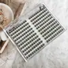 Pestañas Postizas Perezosas de Tres Pasos, Volumen Ultra Grande, Sin Pegamento; Pestañas Manga Segmentadas Diarias Ultra Suaves; Grupos Individuales Ligeros Naturales para Maquillaje