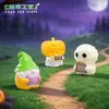 Novo produto transfronteiriço: Gnomos múmia de Halloween, figuras fofas, decorações DIY para micro paisagens, enfeites para carro e mesa