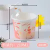 Caja de Embalaje para Yogurt de Cuero de Leche Hecho a Mano Vaso de Papel Engrosado con Película de Doble Forro Yogurt Fermentable Embalaje Desechable Vaso de Papel