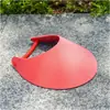 Chapéu de Sol Descartável de Algodão EVA com Topo Aberto para Corrida de Maratona Chapéu Anti-UV para Atividades ao Ar Livre Chapéu de Presente