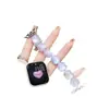 Venta al por mayor de fábrica Adecuado para Apple Applewatch10/9/8 Pulsera de Flor de Cuatro Pétalos de Resina Colorida iWatch S9