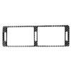 Adequado para BMW 98-03 Série 5 M5 E39 peças de modificação interna em fibra de carbono adesivos decorativos de saídas de ar centrais