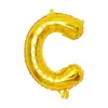 Globos de Letras Doradas Imitación A-Z de 16 Pulgadas para Cumpleaños, Decoración de Boda, Arreglo, Globos de Película de Aluminio