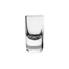 Atacado de fábrica copo de vidro para destilados fundo grosso copo reto para licor taça pequena de vinho copo reto pequeno swallow 25ml