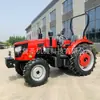 Tractor Wannianhong 504 Tracción en las Cuatro Ruedas Agrícola Diésel Máquina Sembradora y Fertilzadora Tractor Pequeño de Cuatro Ruedas Ruide 504