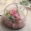 Caja de Regalo de Rosa Eterna de Flores Reales para el Día de la Madre, Maestra, Novia, Mejor Amiga Regalo de Confesión Decoración del Hogar