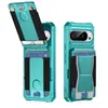 Aplicable a Funda para Teléfono Google Pixel 11ProXL Google 10 Soporte con Tarjetero Banda Elástica Funda Protectora de Cuero