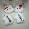 Otoño e Invierno lindo suave lindo calabaza de azúcar Conejo peluche pasador ins chica rubor conejo niños regalo de clase