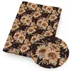 Girasol algodón poliéster o satén algodón burbuja tela DIY ropa hecha a mano bolsa camisa ropa 1Yc41078