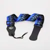 Fabricante de Correia de Guitarra com Chama Atacado Correia Transversal de Ombro para Guitarra Elétrica Baixo com Suporte para Palhetas
