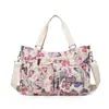 Bolso Cruzado Casual Estampado para Mujer con Múltiples Compartimentos para Almacenamiento, Bolso para Madres de Mediana Edad, Bolso Cruzado para Mujer de Nylon de Gran Capacidad