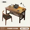 Escritorio Estrecho de Madera Maciza 40/50cm Escritorio de Escritura para Estudiantes Apartamento Pequeño Escritorio para Computadora en Casa Escritorio Simple para Estudio y Oficina