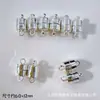 Hebilla Magnética Bola Corazón Cilíndrica Forma de Rosa Pulsera de Cuentas DIY Collar Enlace de Acabado Cabeza de Hebilla Magnética