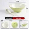 Tazón Roscado de Melamina para Fideos Especial para Restaurante de Fideos Tazón para Ramen Sopa de Fideos con Carne Tazón para Fideos Tazón Grande para Mala Tang Luosifen Uso Comercial