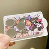 Adecuado para Apple 17P/17PM/18P/18PM, lente de cobertura completa todo en uno de nicho de dibujos animados, lindo protector de lente Apple