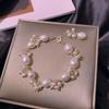 Pulseira de Pérolas de Água Doce Estilo Fada Barroca Alienígena Feminina Pulseira de Celebridade Cibernética Francesa Alienígena Design de Nicho Ins