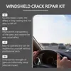 Solución para Cuidado de Grietas en Parabrisas de Coche Homonth Herramienta para Cuidado de Cristales de Coche Adhesivo Líquido para Cristales Agrietados