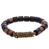 Joyería transfronteriza europea y americana Pulsera personalizada para hombre y mujer que combina con todo Hecha a mano con cuentas Pulsera vintage sencilla de madera para pareja para boda