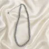 Contas redondas criativas colar de pérolas negras estilo escuro feminino doce cool jóias aseless estilo homens e mulheres moda moda jóias
