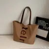 Bolsa de Lona para Cartas de Gran Capacidad 2026 Estilo Nuevo de Primavera Exquisita y a la Moda Bolso Tote para Viajes Diarios Bolso Cruzado Casual