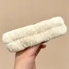 2026 Nova Faixa de Cabelo Estilizada Fina Outono/Inverno Lavar Rosto Maquiagem Faixa de Cabelo de Pelúcia para Mulheres Estilo Coreano High-End Versátil Presilha de Cabelo