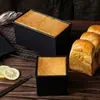 Qingye hace caja para pan de molde bajo en azúcar 450g molde para pan de molde 250g molde pequeño japonés para pan molde casero antiadherente para pan de molde