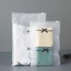 Bolsa Ziploc Bolsa de Almacenamiento Transparente Esmerilada Margarita Bolsa Impresa Simple Bolsa Eva de Almacenamiento para Viajes Bolsa de Reempaquetado