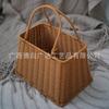 Caja de Regalo Zongzi del Festival del Bote del Dragón Caja de Regalo Festiva para Fiestas Cesta Trapezoidal de Mano Artesanía Hecho a Mano Lujo Ligero Negocios