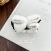 Clip de Pinza de Lazo Tejido Maillard Otoño e Invierno Moda Pinza para Cola de Caballo Semi-Atada Pinza de Tiburón Accesorios para el Cabello para Mujeres